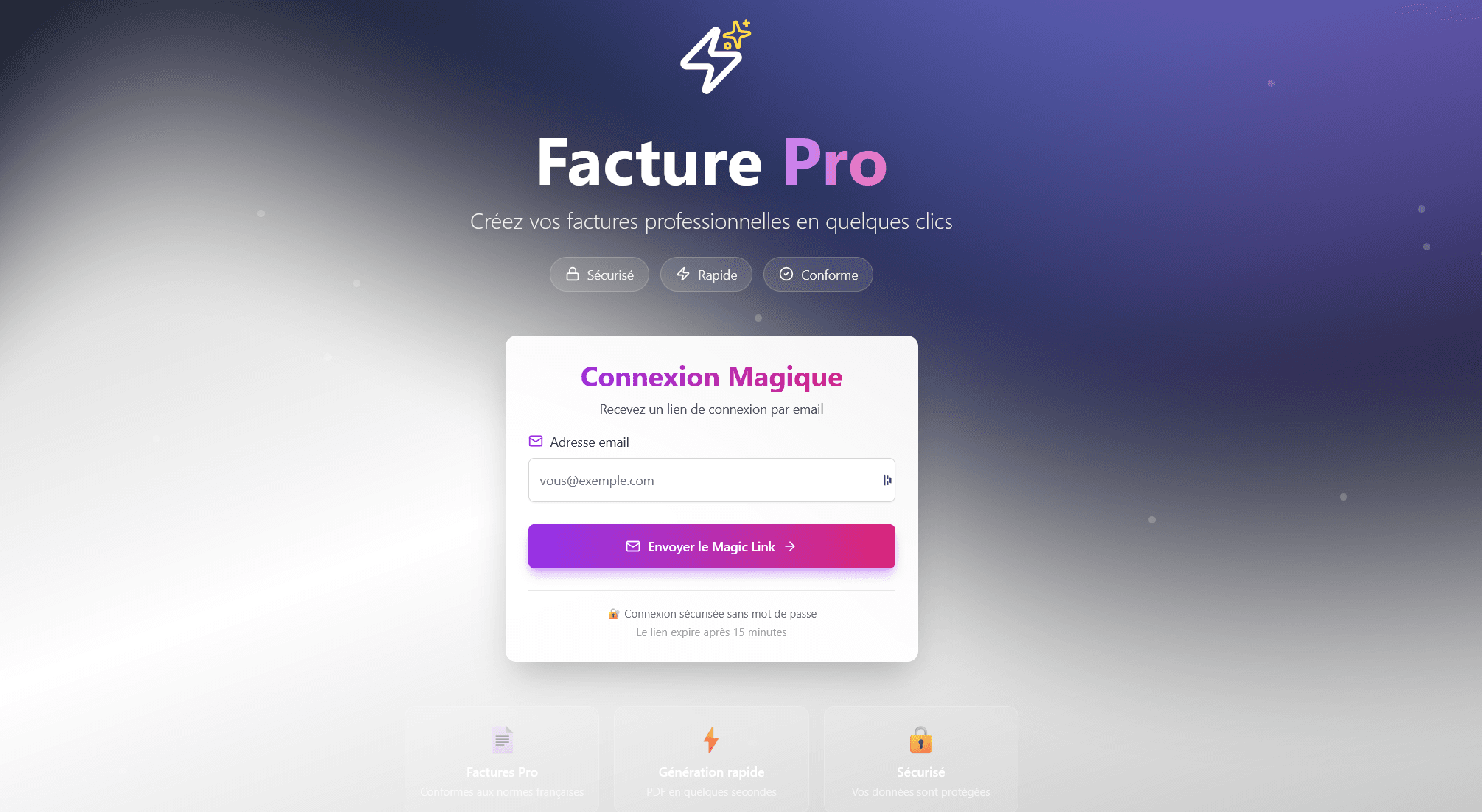 Facture-Pro screenshot