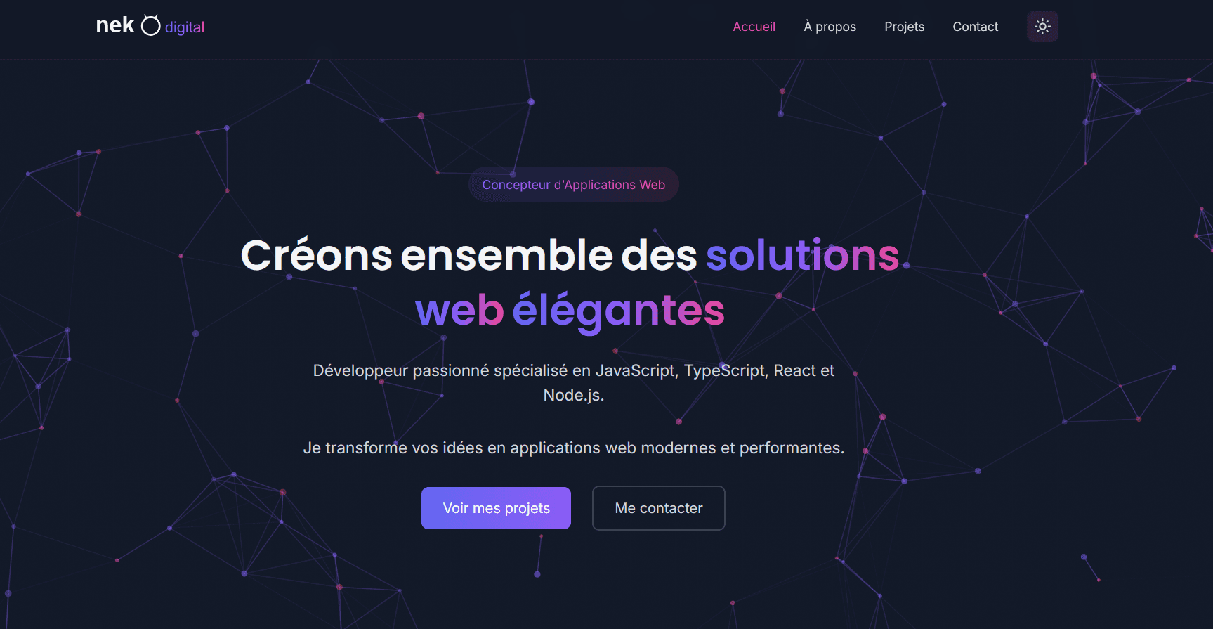 Portfolio Next.js screenshot